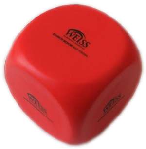 Kostka antystress reklamowa