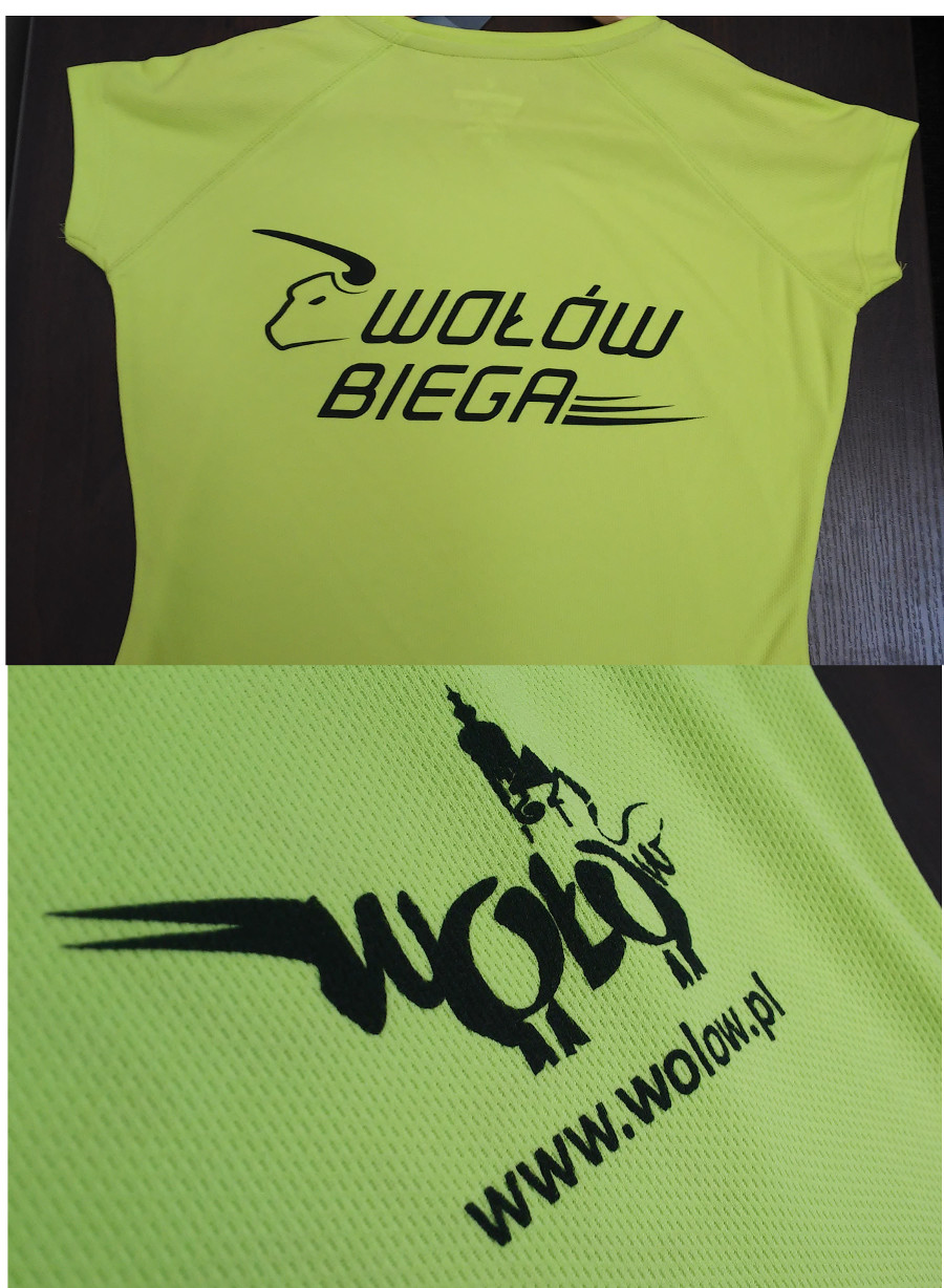 Koszulka z nadrukiem reklamowa bieganie 2